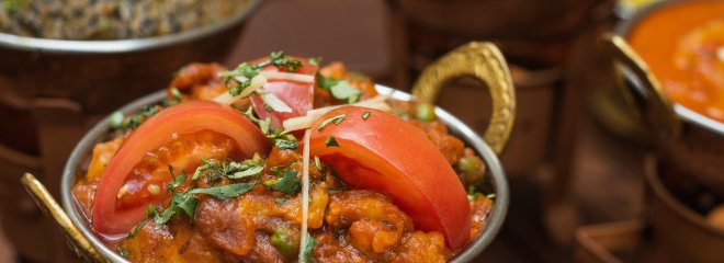 Vegane Gerichte Indisch